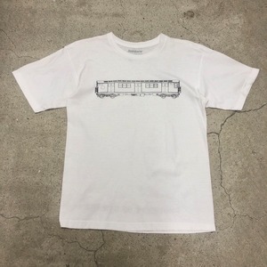 SUBWARE/Train print Tee/M/電車プリントT/Tシャツ/復刻/ホワイト/STASH/スタッシュ/サブウェア