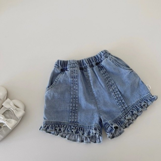 aiai［取寄］frill pintuck denim pants 26summer  (my daughter)