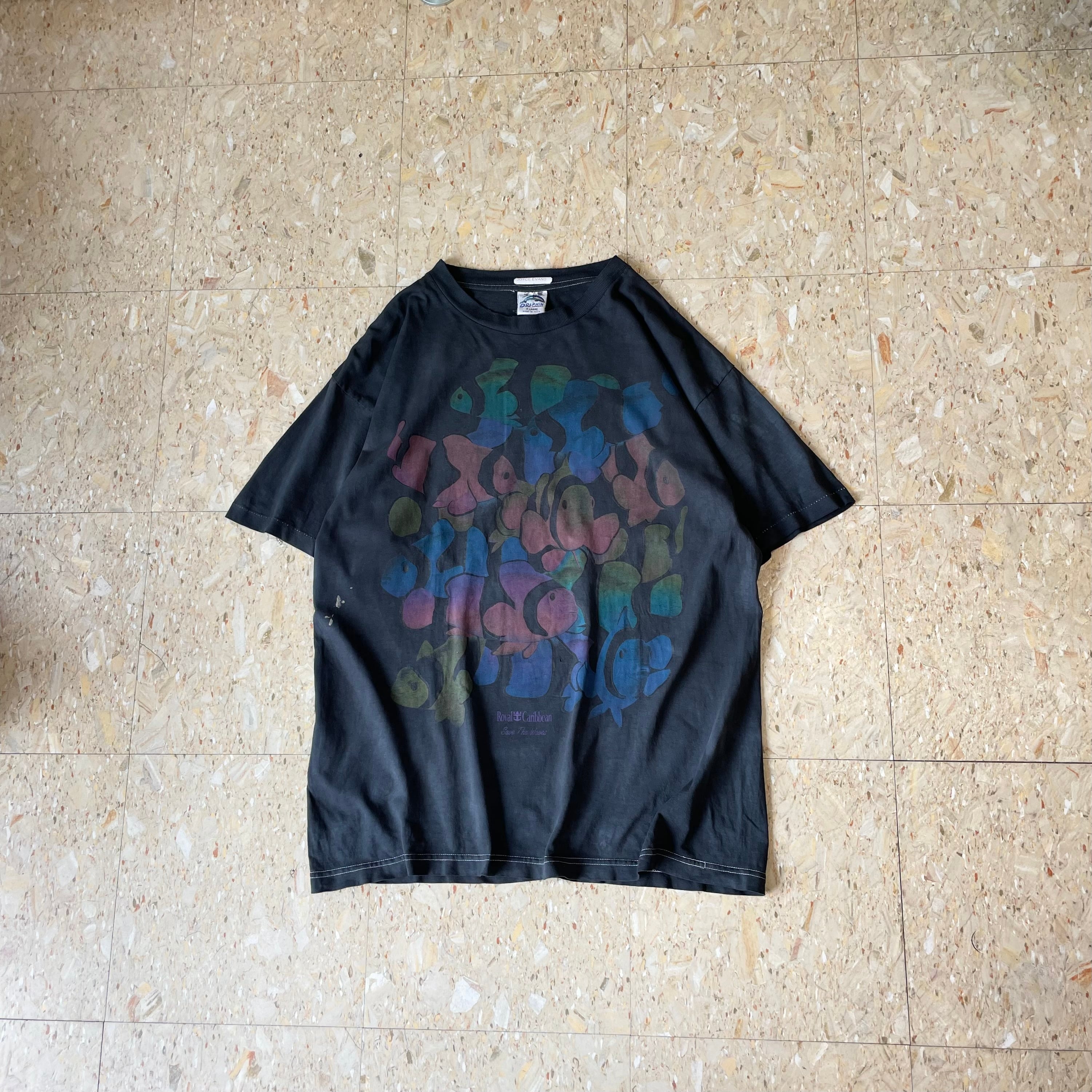 00s 【Independent】 インディペンデント NHS 黒タグ ロンT size.L