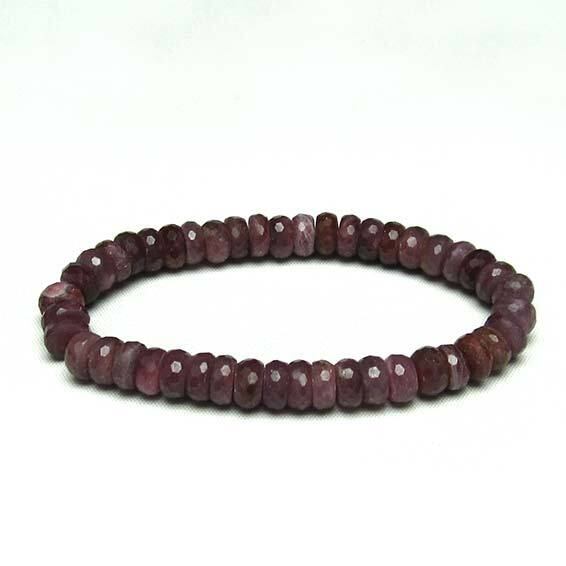 ルビー ブレスレット 8mm おまかせ便 111-16916