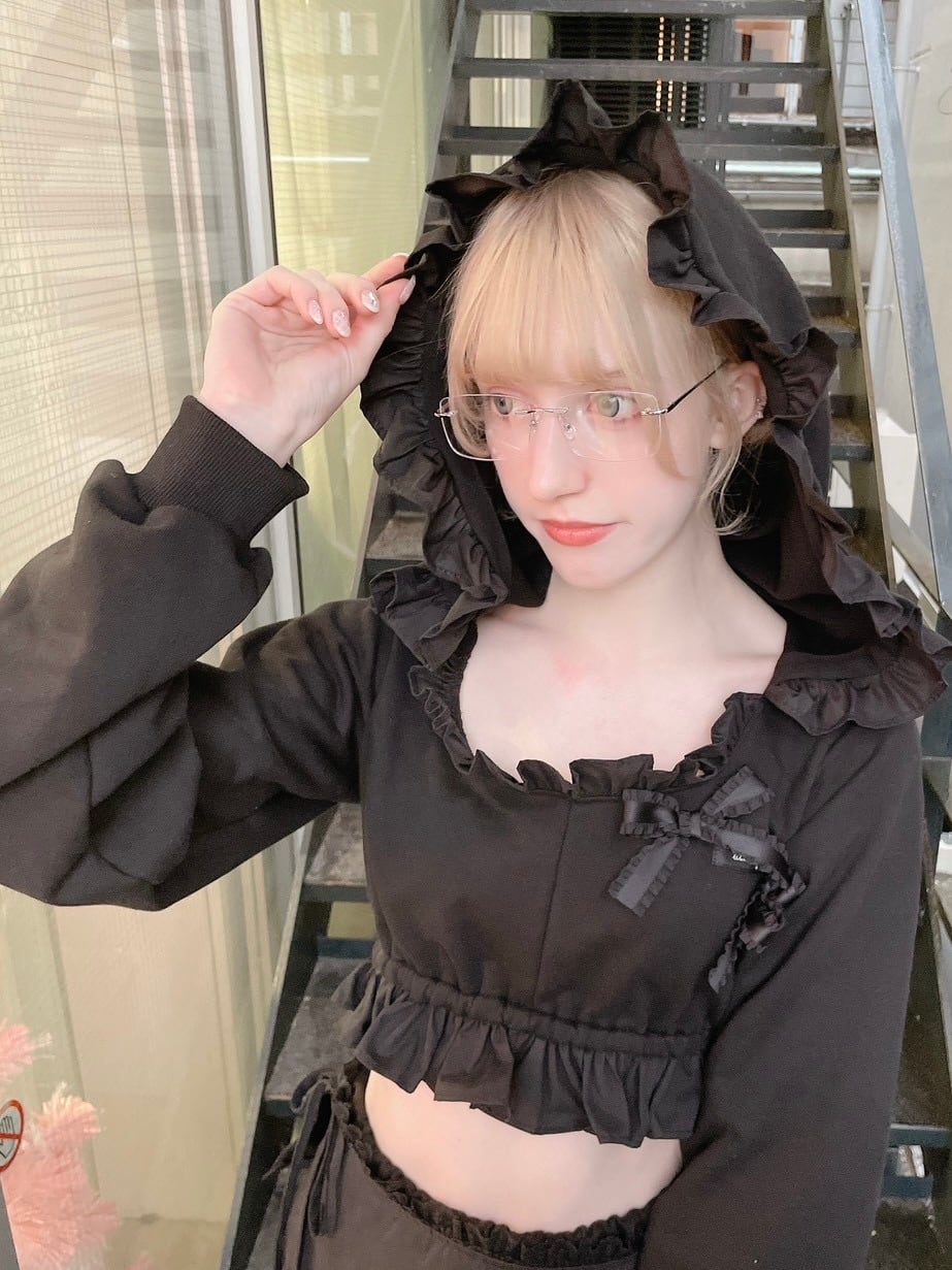 S/S フリルスウェットパーカー | lilLilly official webstore