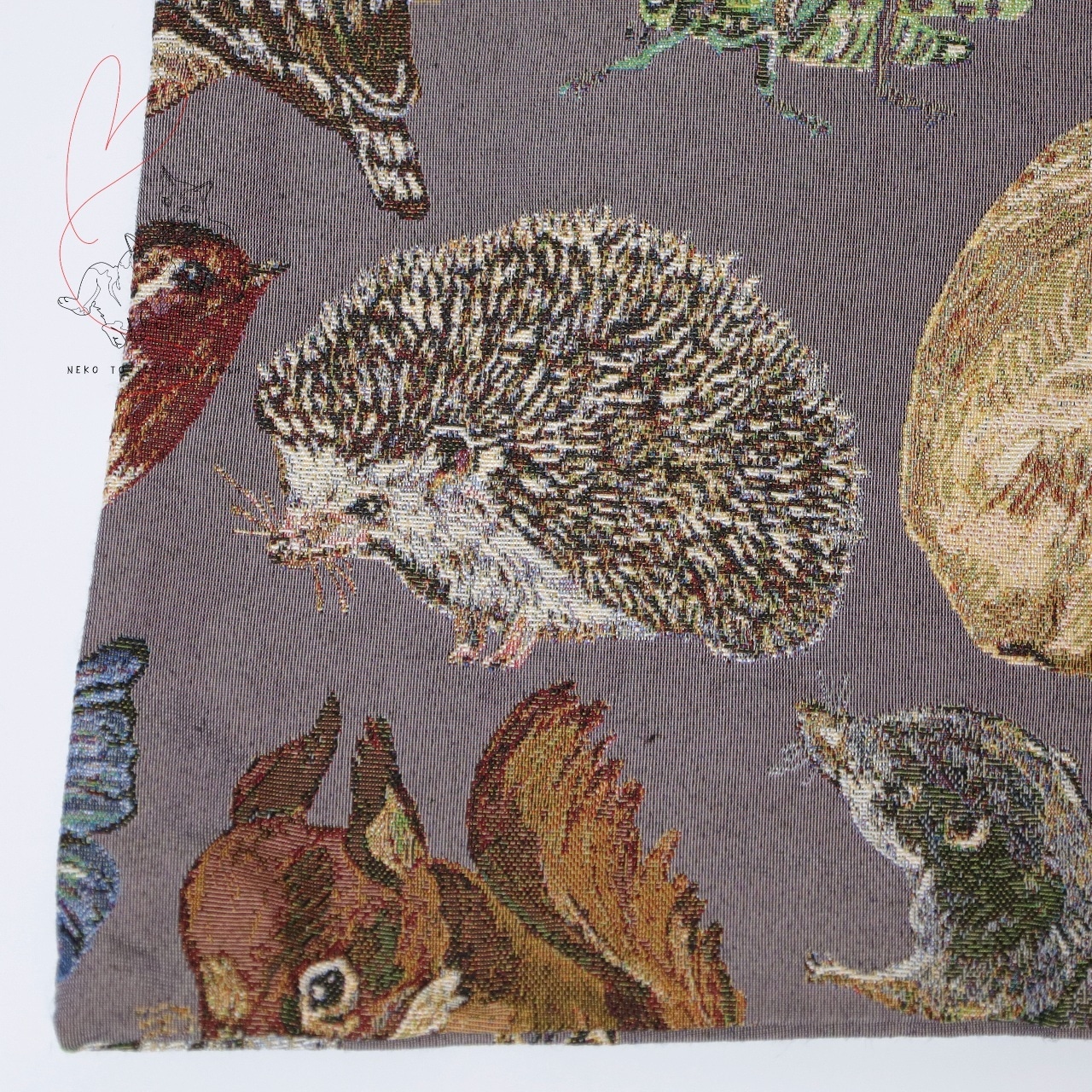 Nathalie Lete Tote bag Animal 大容量ゴブラン織りトートバッグ