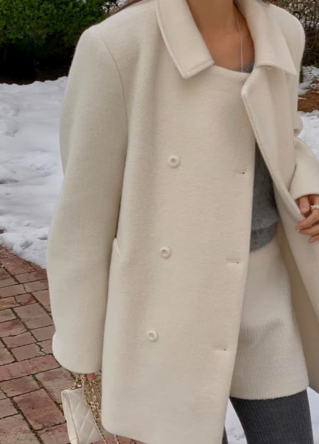 (予約) miel / Lemiel coat 4color