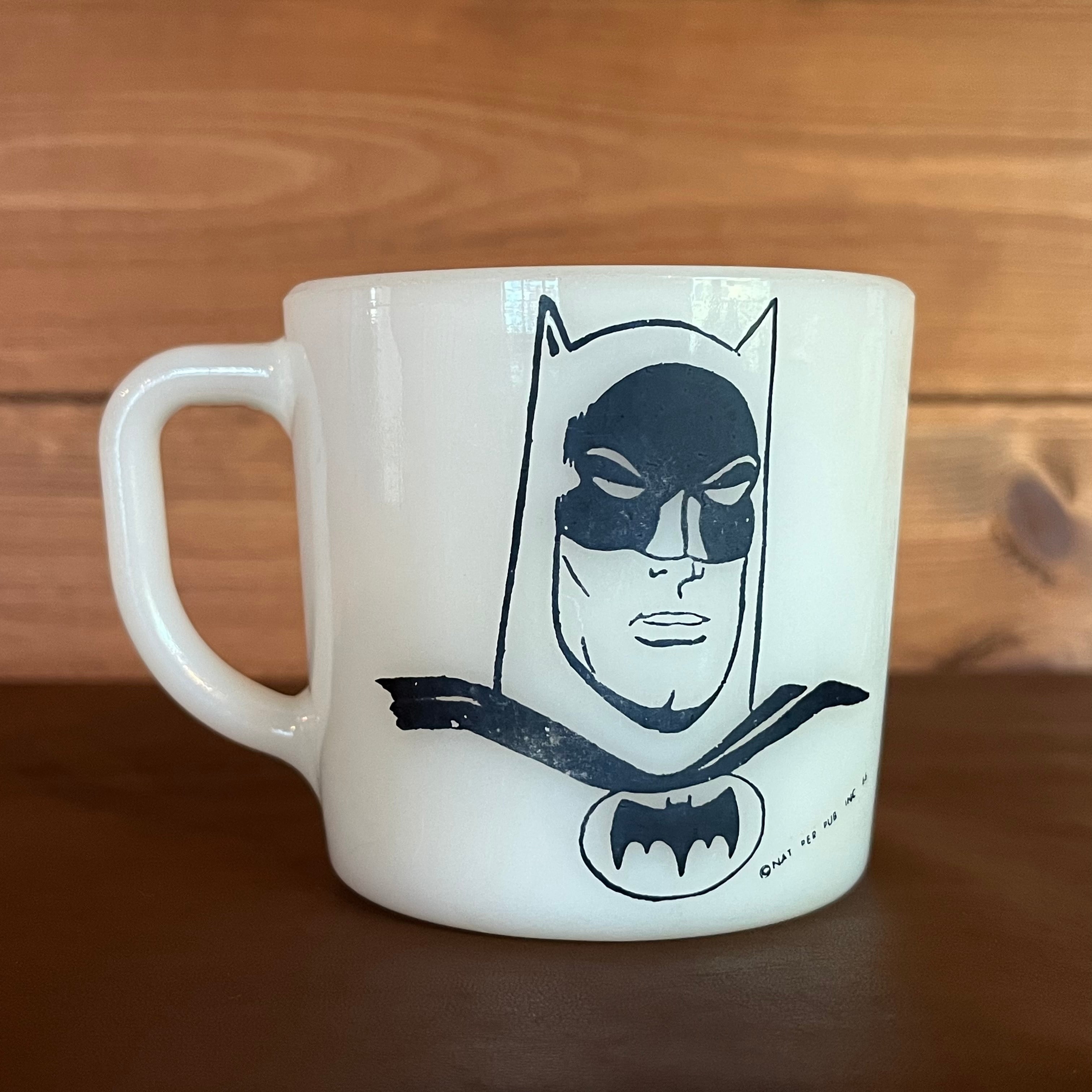 Batman Westfield Mug　バットマン　60年代　ウエストフィールド　マグカップ　ミルクグラス　M-12 | CANDY STORE  ROCK powered by BASE