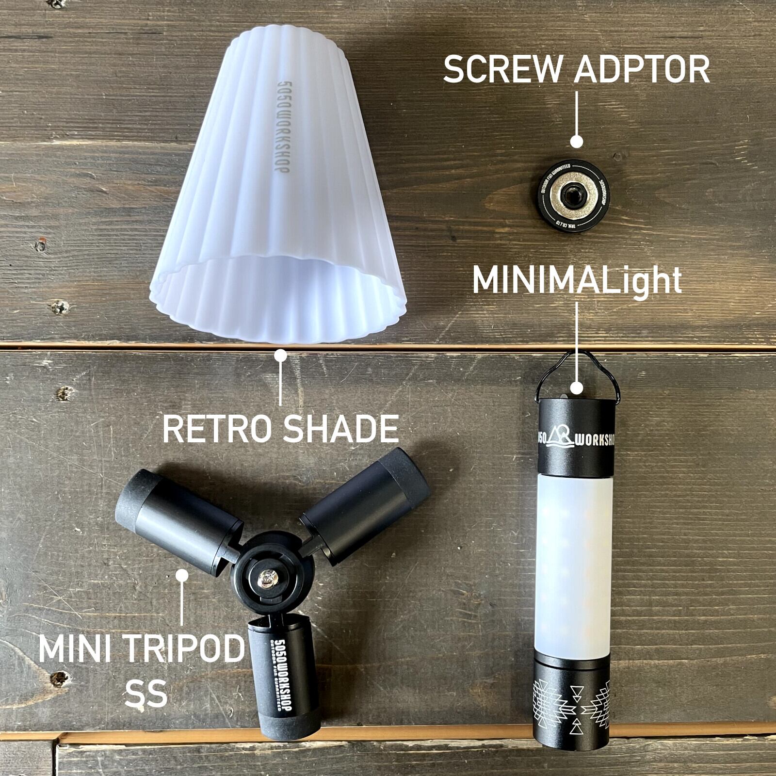 5050WORKSHOP MINI TRIPOD SS(ミニトライポッド SS) | OLIVE OUTDOOR