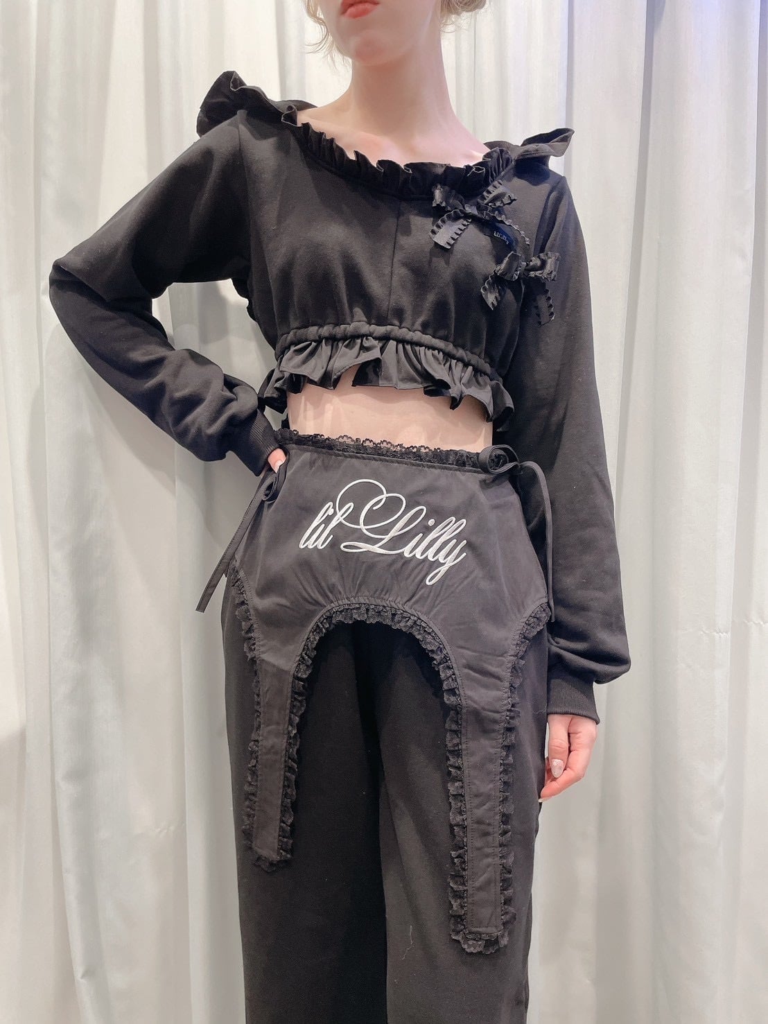 S/S フリルスウェットパーカー | lilLilly official webstore
