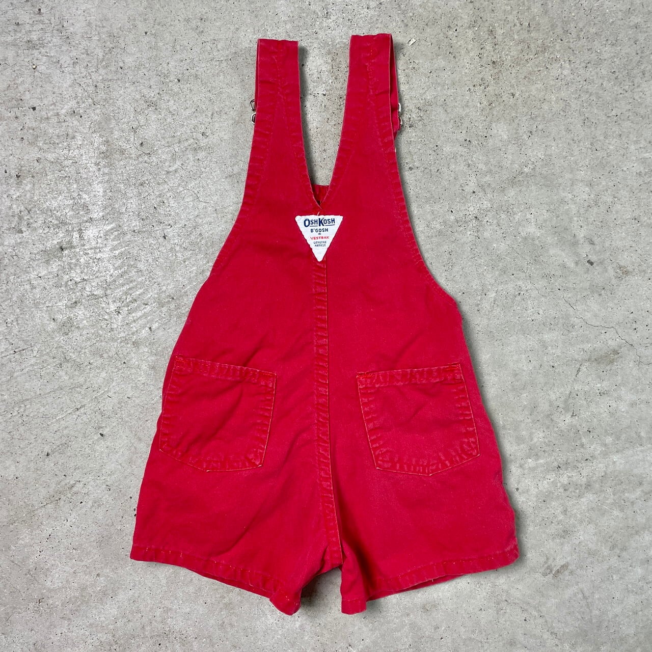 kids】USA製 70年代 オシュコシュ オーバーオール キッズ 2T 2歳用 