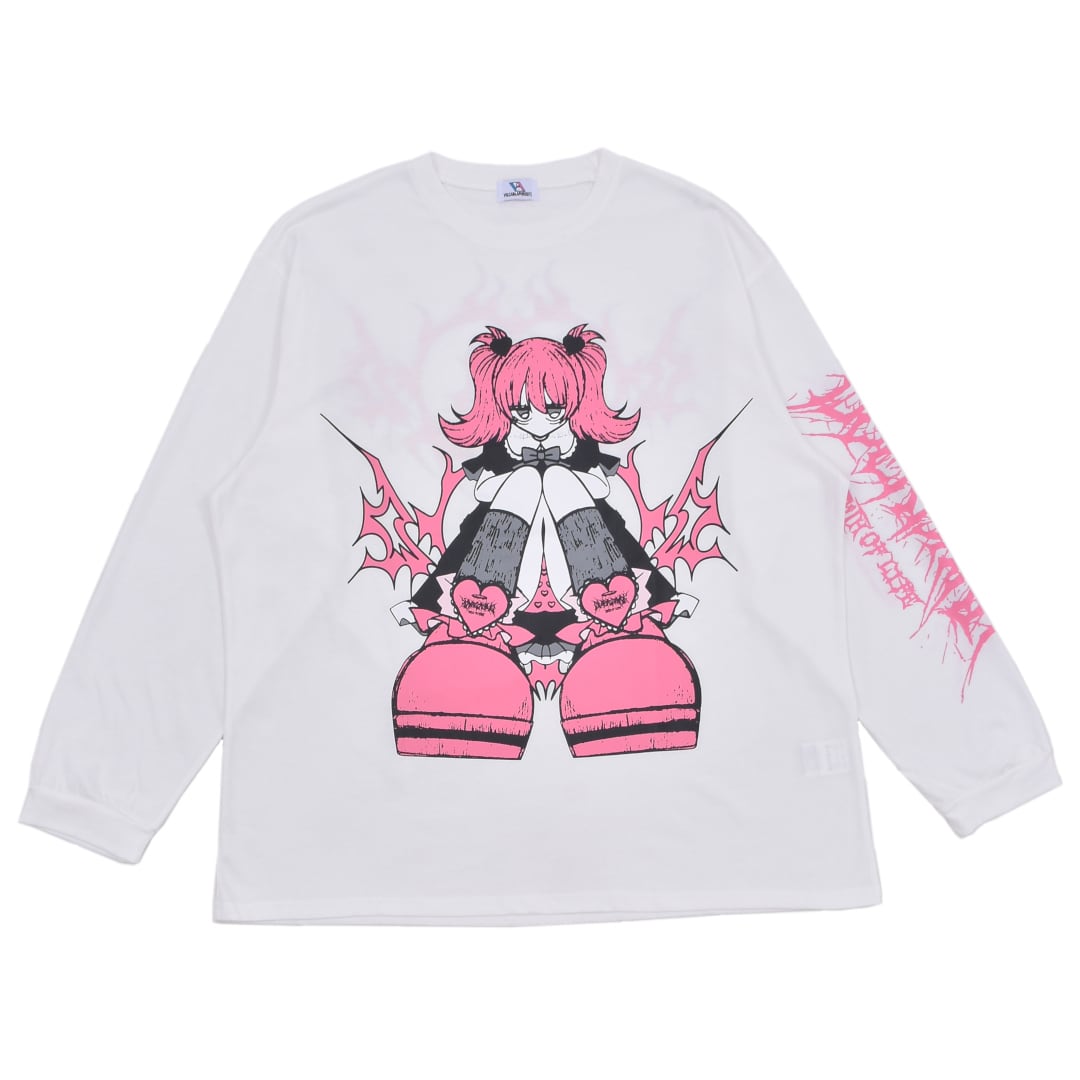 PINKトライバルGIRLロンT | VOLCAN&APHRODITE