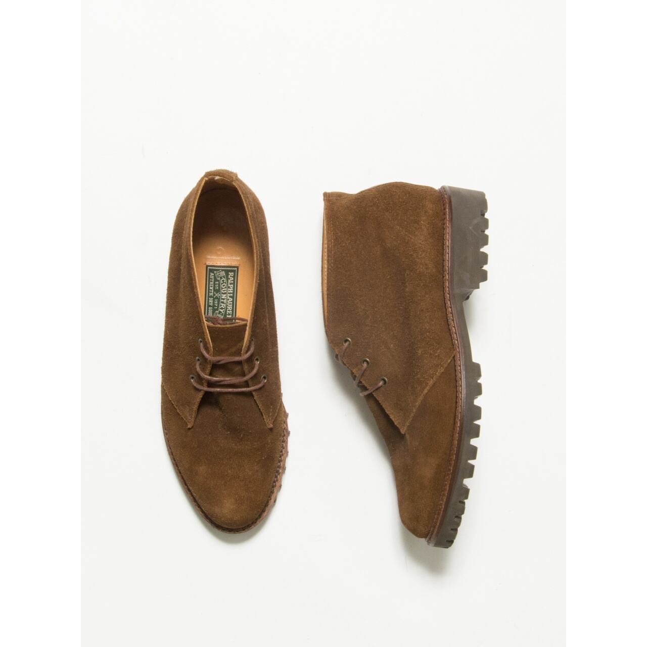 【RALPH LAUREN COUNTRY】suede desert boots（ラルフローレン　デザートブーツ）11d