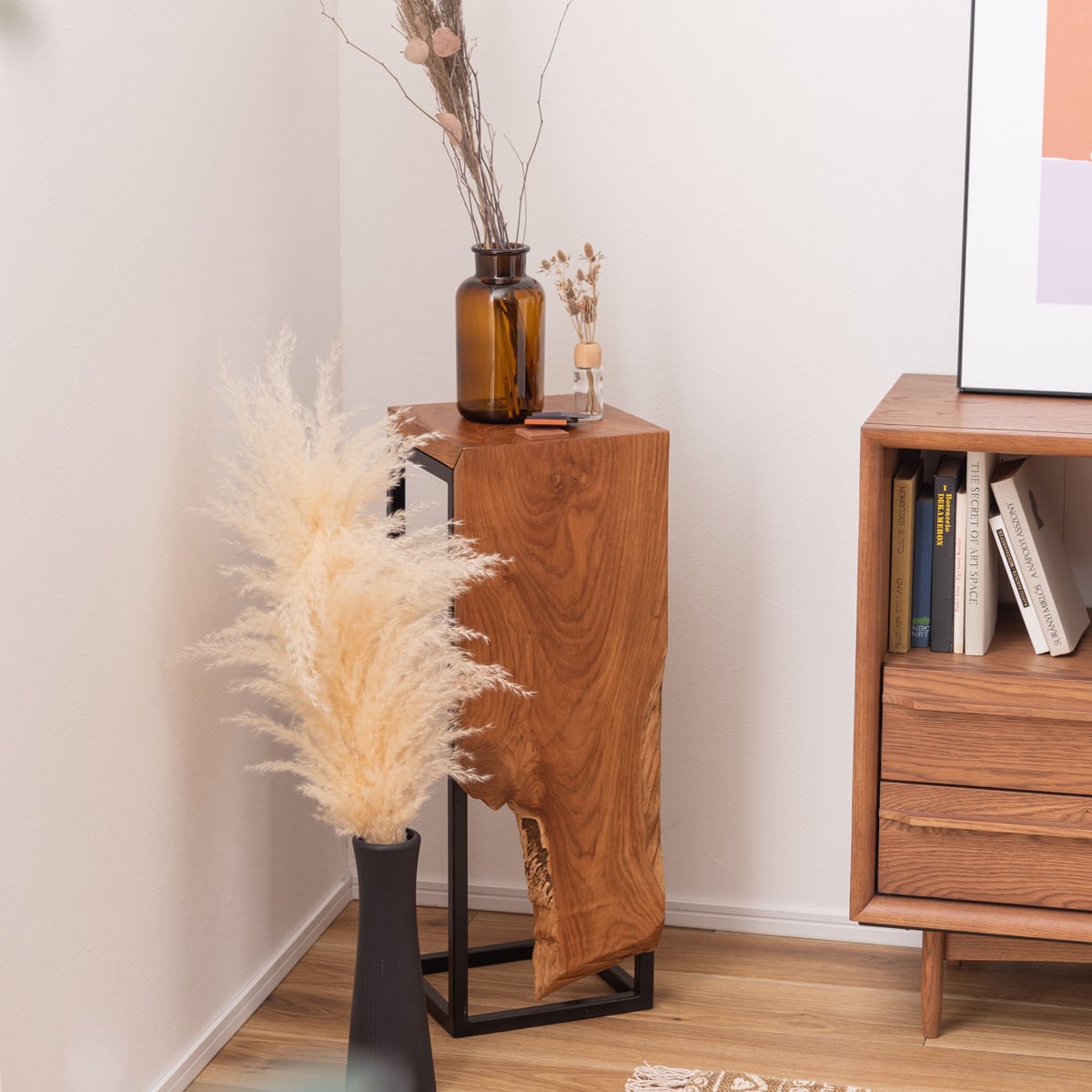 カントリー家具 ナイトテーブル ナチュラル 北欧風 アメリカン