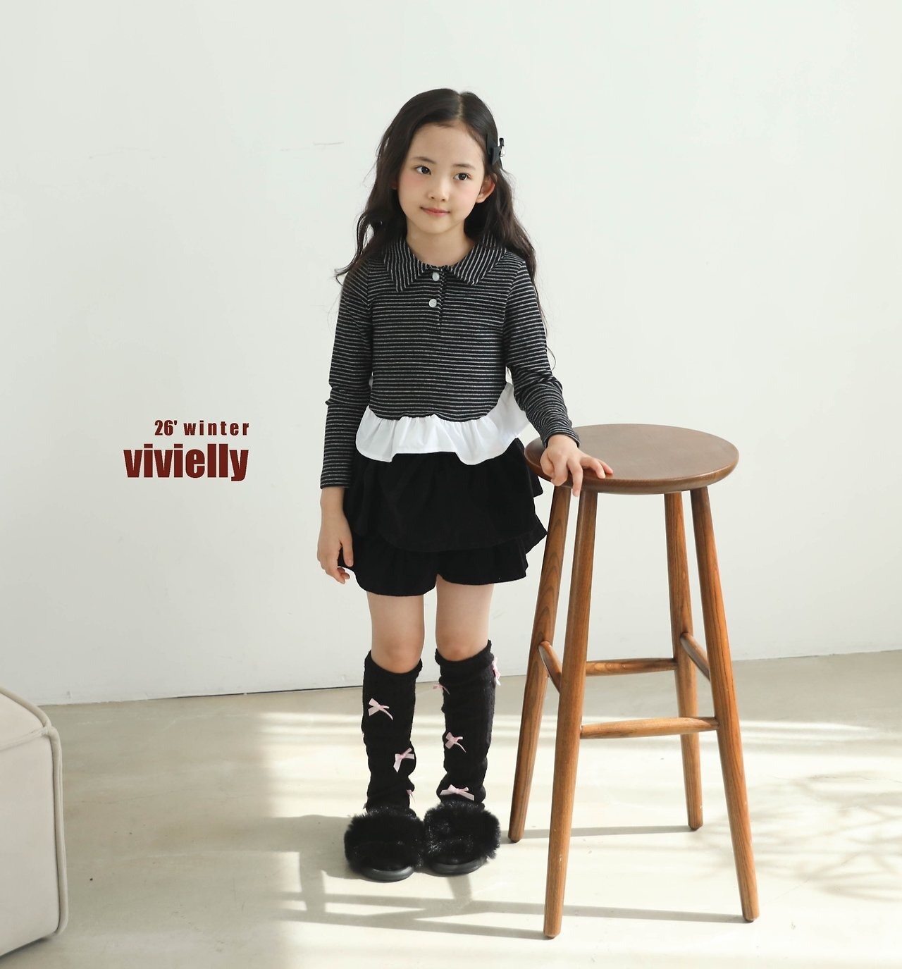 vivielly［取寄］mary collar tee 26winter