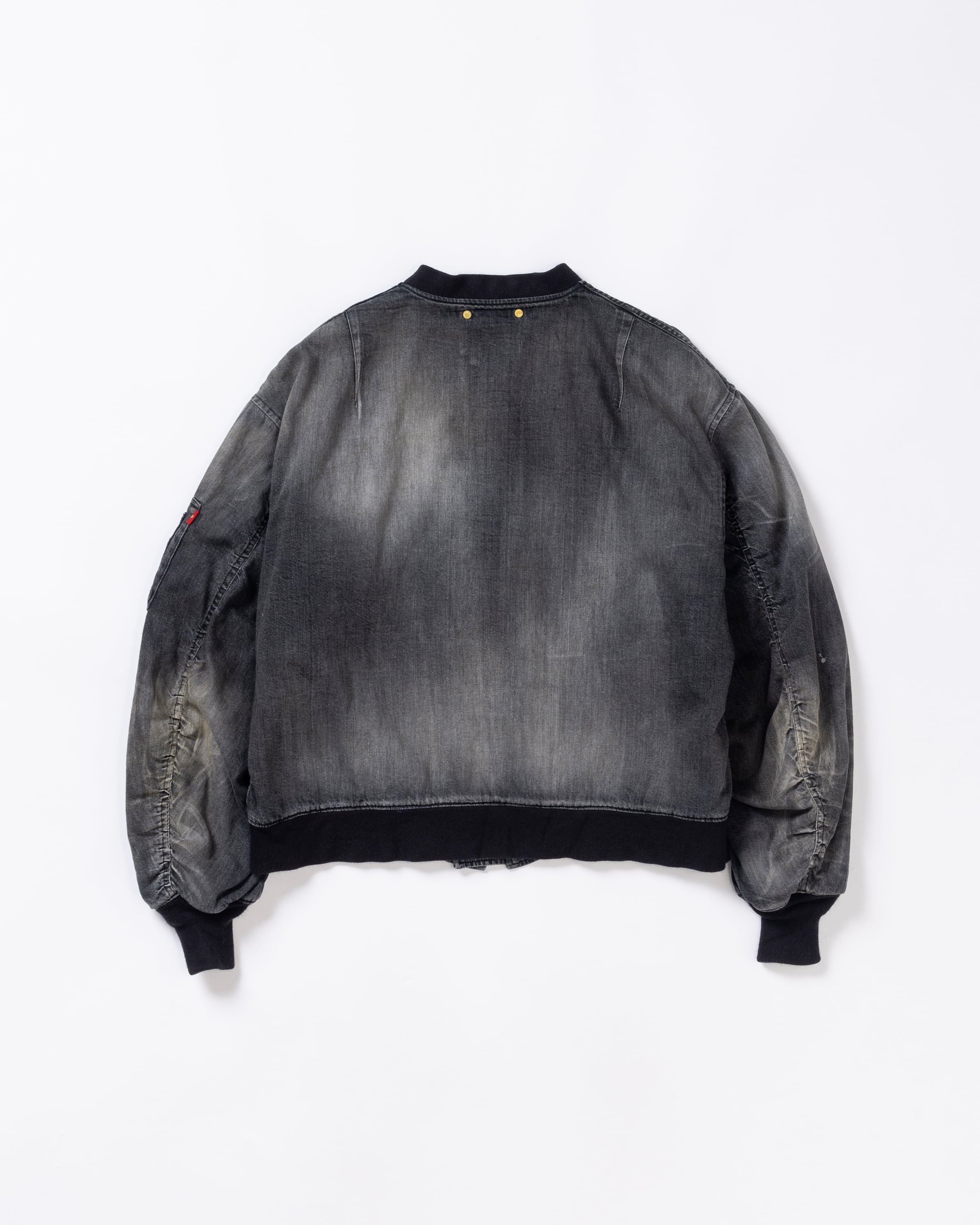 ANACHRONORM/アナクロノーム AGING DUAL DENIM MA-1 BLACK (AGING