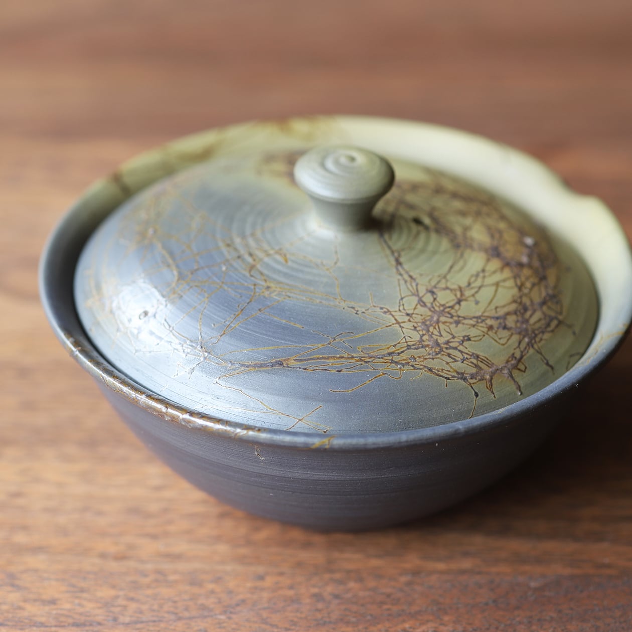 緑窯変藻掛け 絞り出し 片山白山（常滑焼） | にっこう生活館 ONLINE