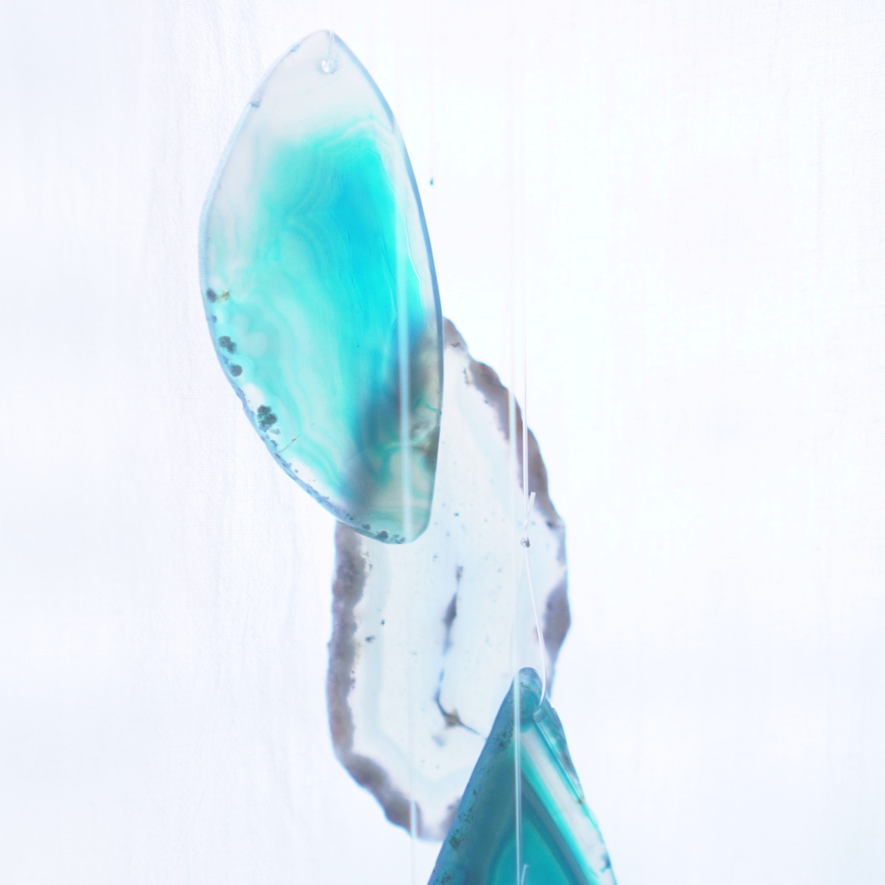 AMAOTO 06 - アゲートヒーリングチャイム / Agate Sun Catcher Wind Chime 755