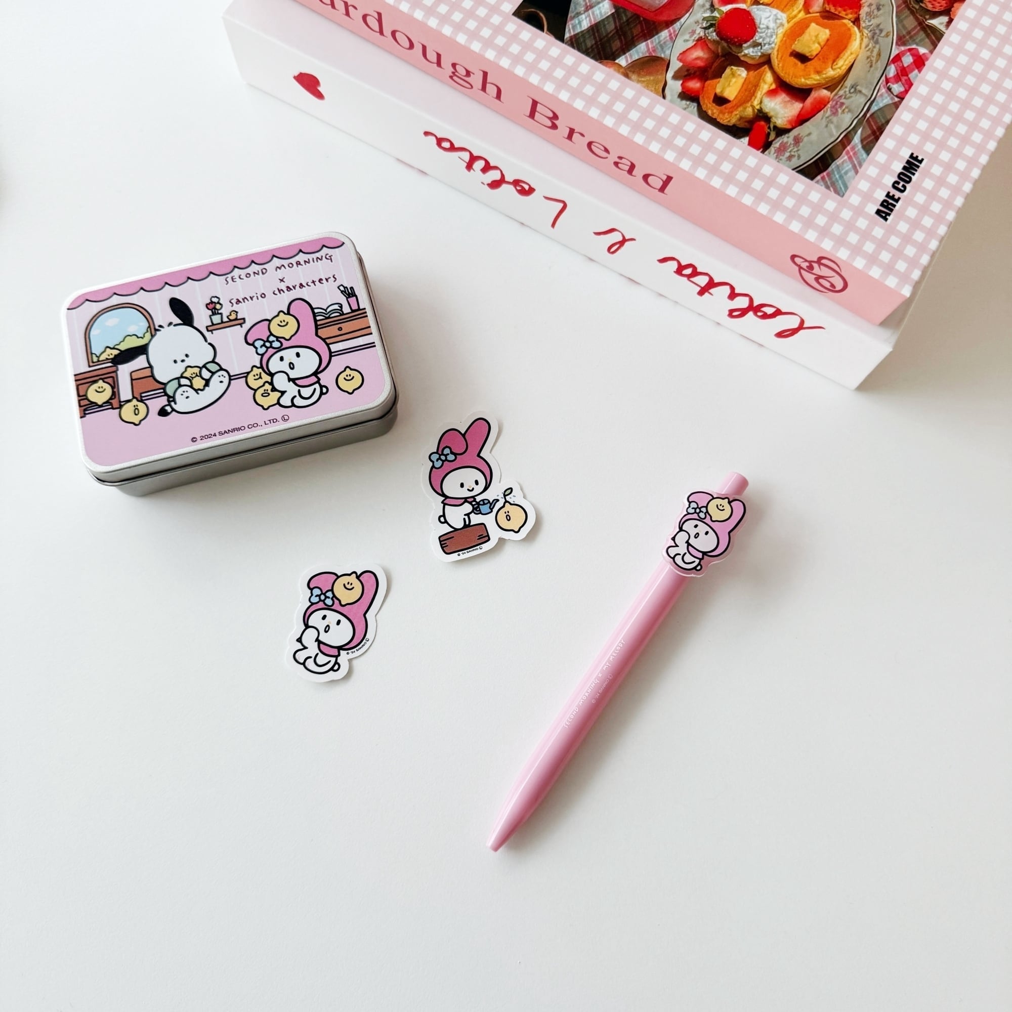 second morning × sanrio characters] プレート付き ボールペン（全6種
