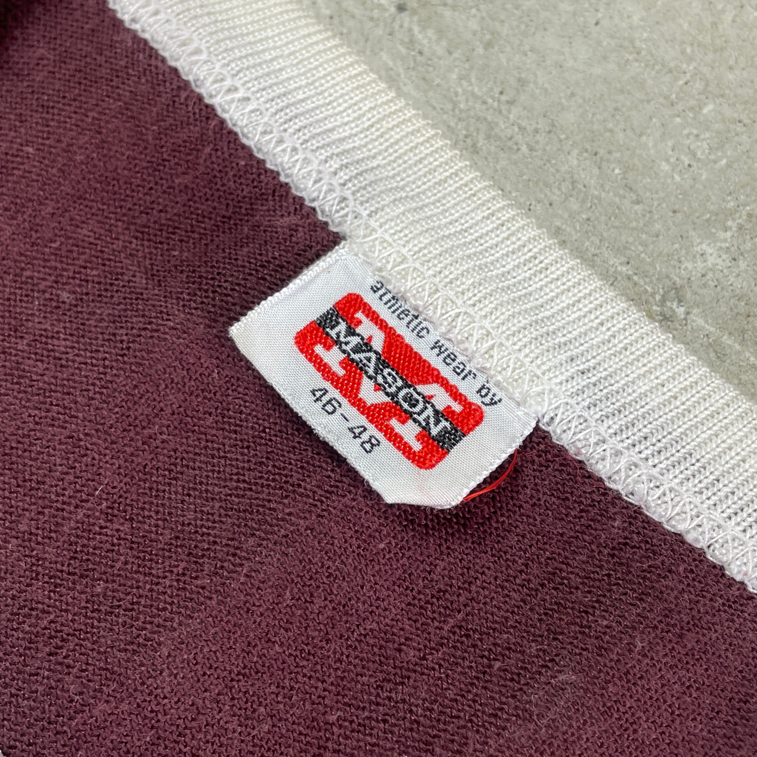 USA製 70年代 MASON フットボールプリントTシャツ メンズL相当 古着