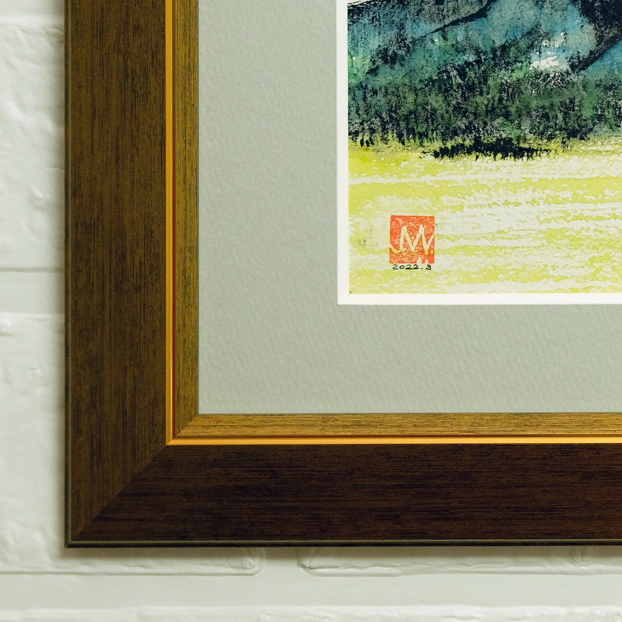 絵画【初夏の斜里岳】 | Switch On ～すいっちおん～