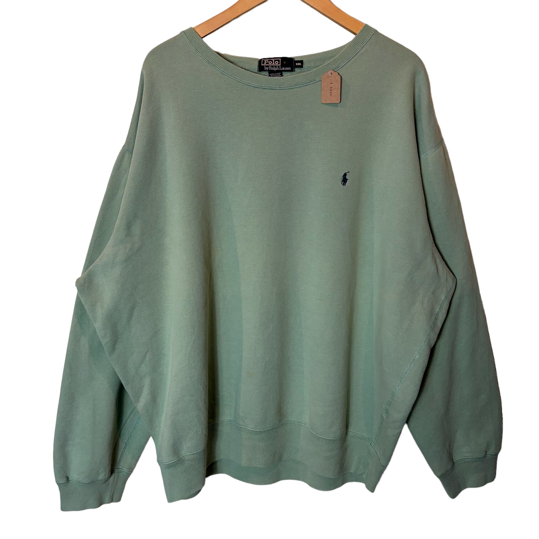 Ralph Lauren スウェット ワンポイントロゴ ミントグリーン No.739