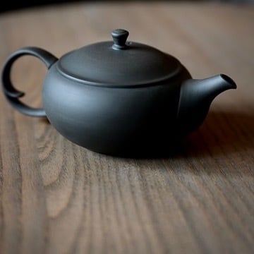 作者不明　備前焼　後手急須　置物　インテリア 作者不明 備前焼 後手急須 置物 インテリア □備前後手急須