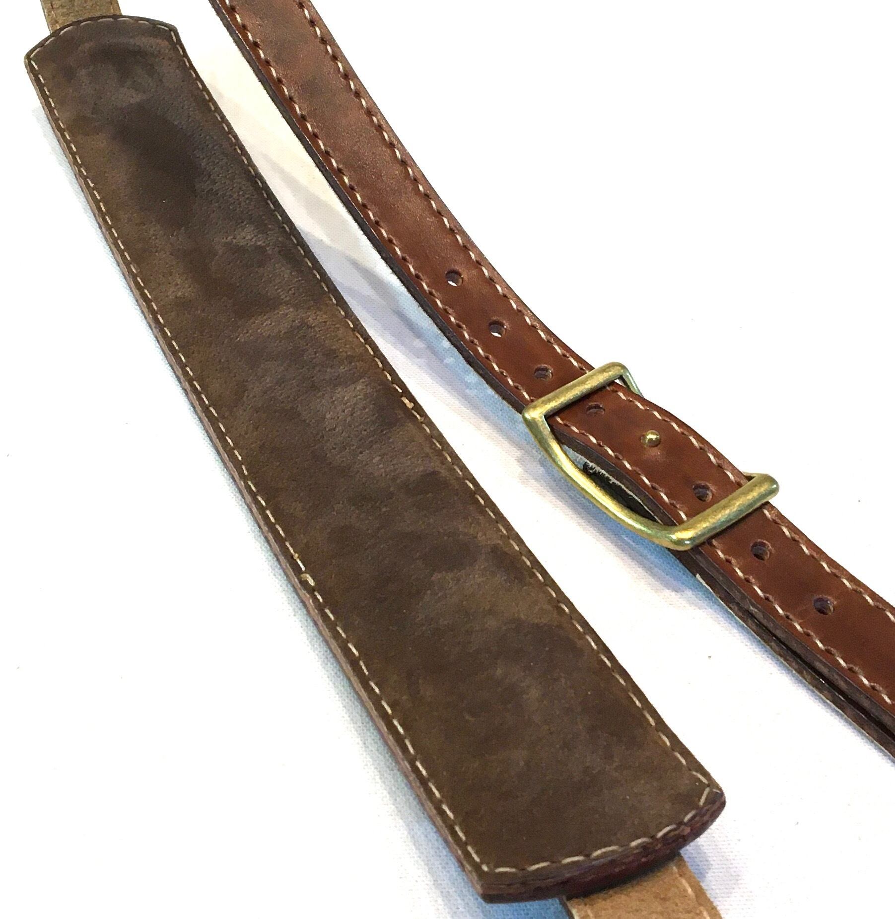 kamiya ヴィンテージ　ビンテージ　レザー　ストラップ　裏地スエード kamiya ヴィンテージ ビンテージ レザー ストラップ 裏地