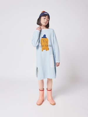 【21AW】bobochoses（ボボショセス）Dog In The Hat fleece dress　ワンピース