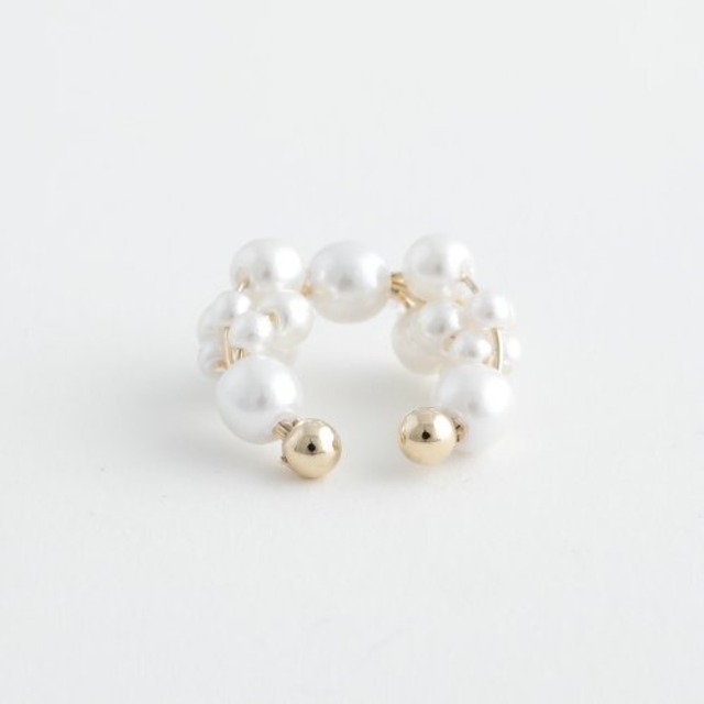 Tsubu pearl ear cuff