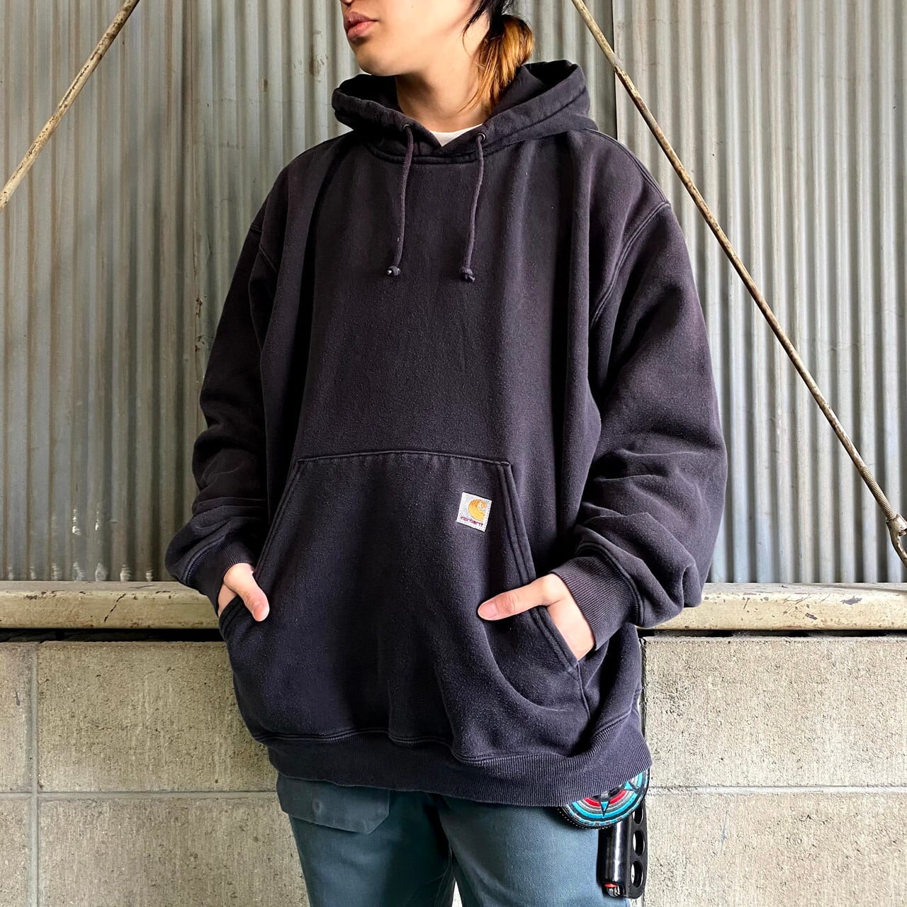 ビッグサイズ Carhartt カーハート ワンポイントロゴ プルオーバー ...