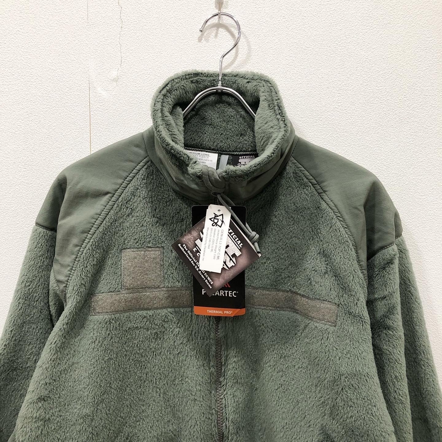 ⑩未使用 ecwcs gen3 lv3 deadstock / L U.S ECWCS Level3 GEN3 デッドストックフリース