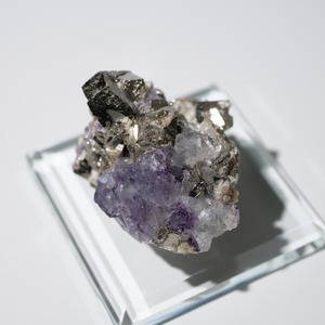 ヤオガンシャン産 フローライト 共生 / 原石 標本