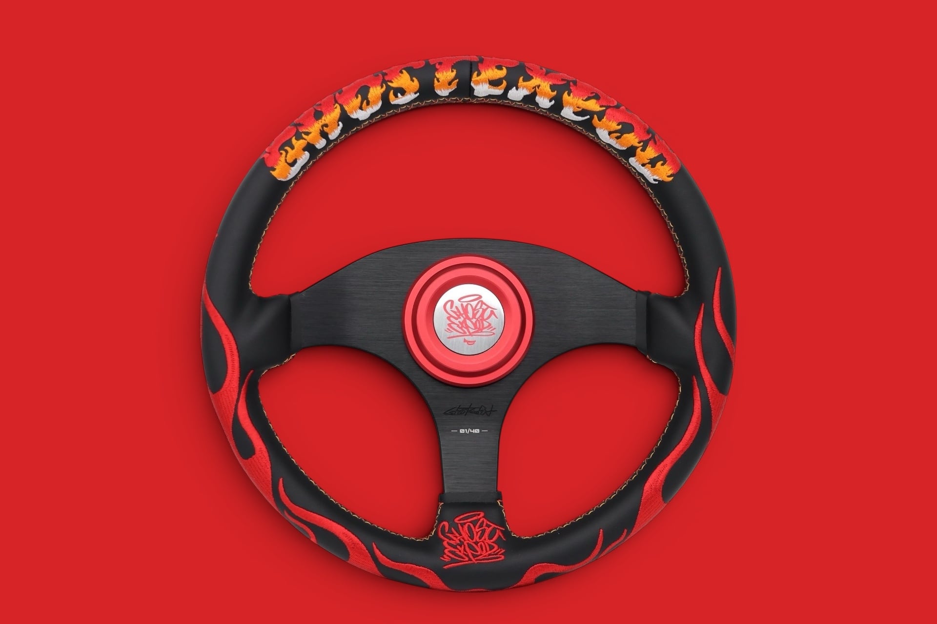 Ghost Expod リミテッドエディション ステアリング 世界40本限定GE limitedﾌﾗｯﾄｽﾃｱﾘﾝｸﾞ | GHOST EXPOD