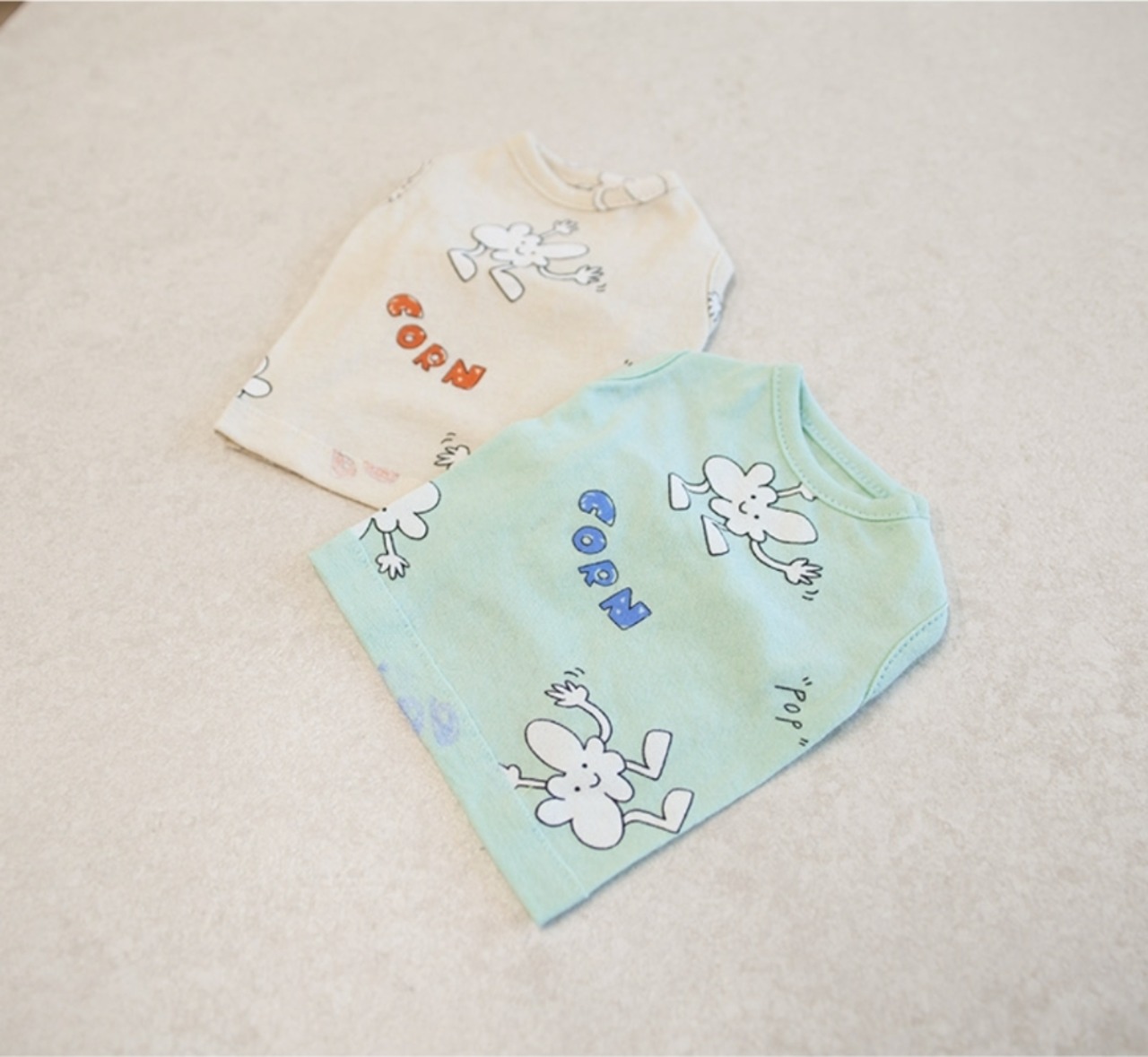 予約【coco chien】Chichi T-shirt (mint)