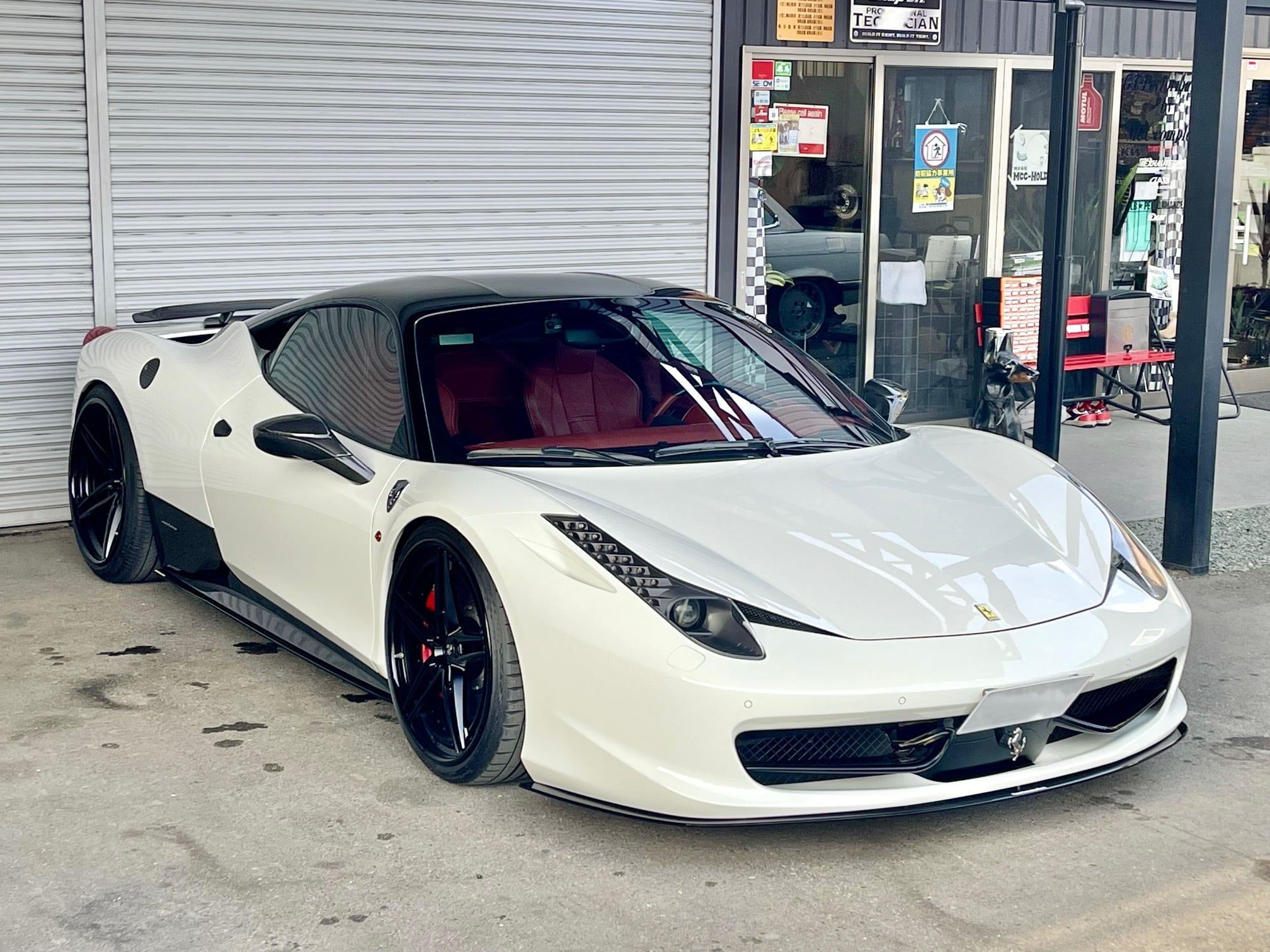 Next innovation フロントアンダースポイラー フェラーリ 458イタリア