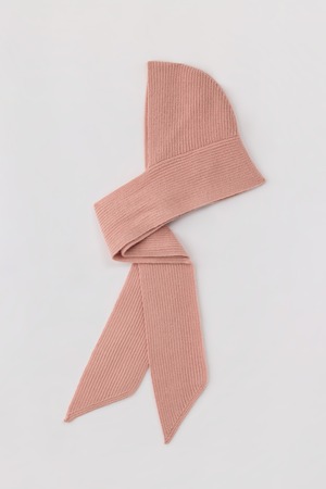 HOODED MUFFLER 26AWAC-006 PINK