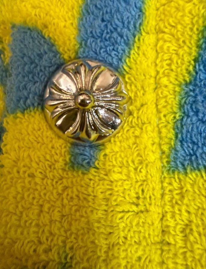 CHROME HEARTS クロムハーツ ジャケット CRS BUTTON PILE SS SHIRT