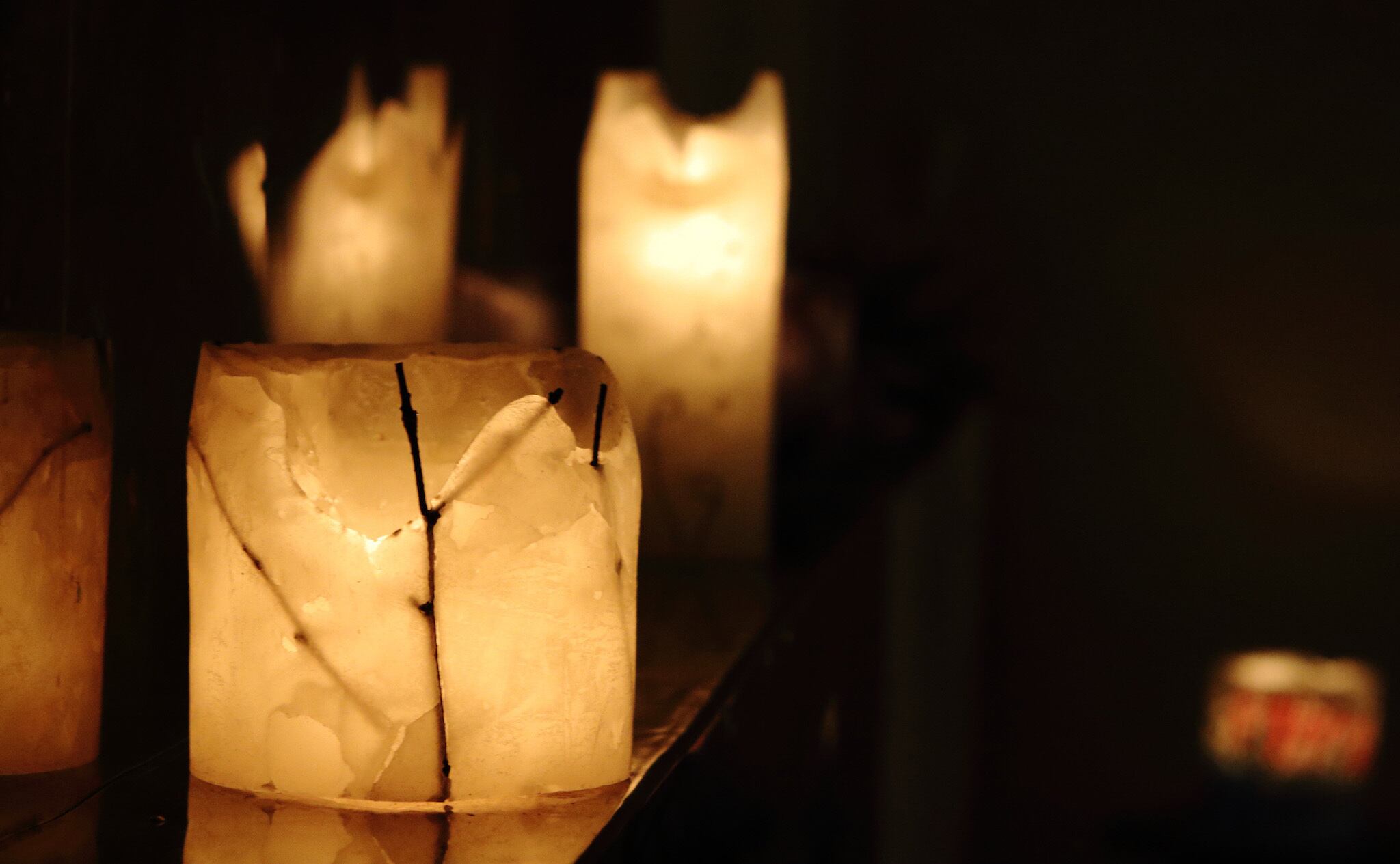 枝のろうそく ー四角ー | candle shop KOKO