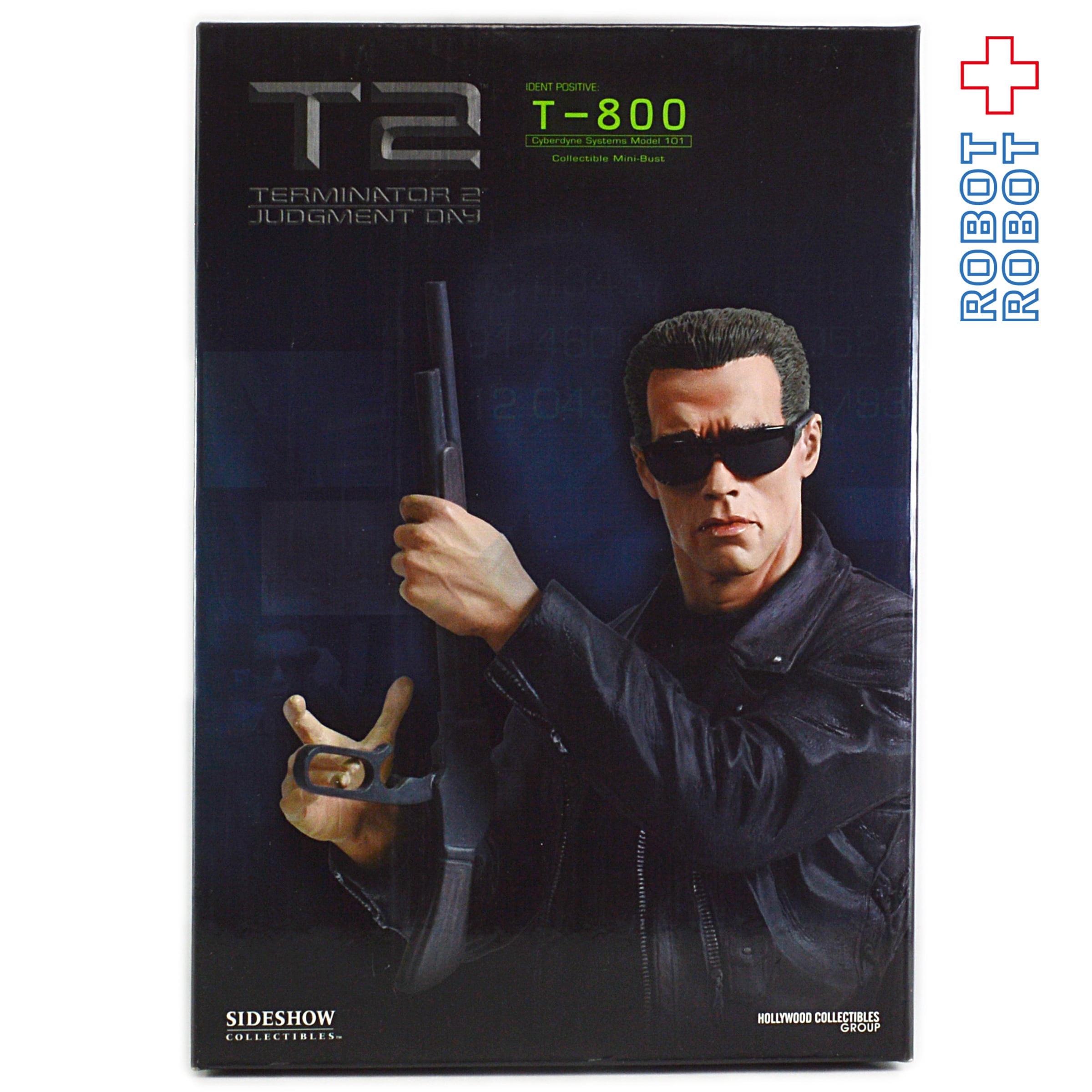 サイドショウ T2 T-800 コレクティブル・ミニ・バスト未開封 