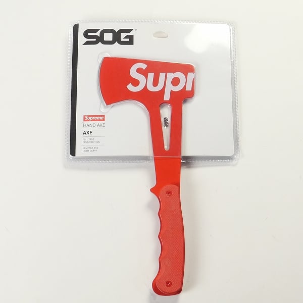 Size【フリー】 SUPREME シュプリーム ×SOG 18SS Hand Axe 斧 赤 ...