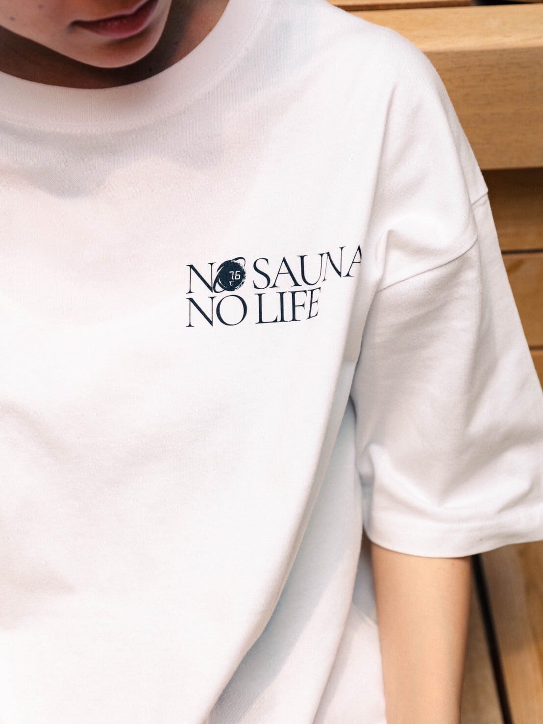 再入荷】SAUVENIRコラボ 品川HEAVEN Tシャツ（白） | 品川サウナ｜公式