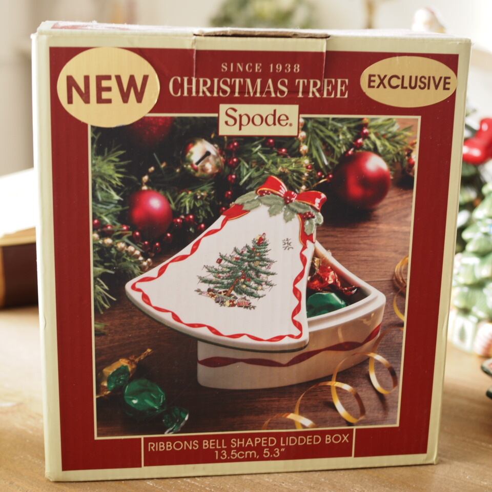 限定1個】未使用極美品 英国SPODEスポード クリスマスツリー ベル型