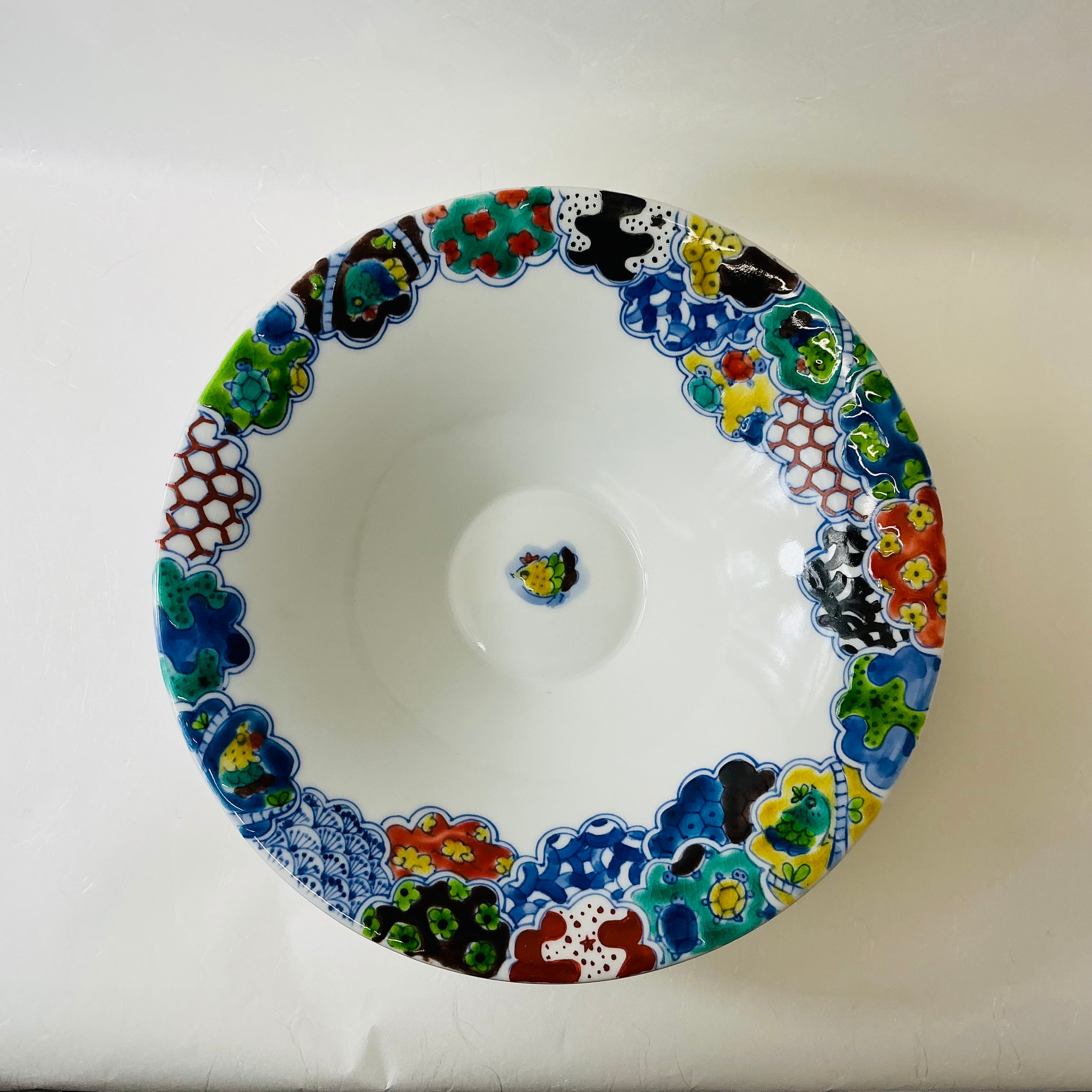 櫻井千絵/九谷焼8号反鉢/雲に遊ぶ | 能加万菜 THE ONLINE