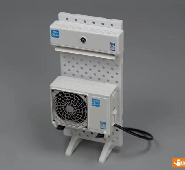 022-30163　ミニチュア家電　☆1/12サイズ☆ 　エアコン　白