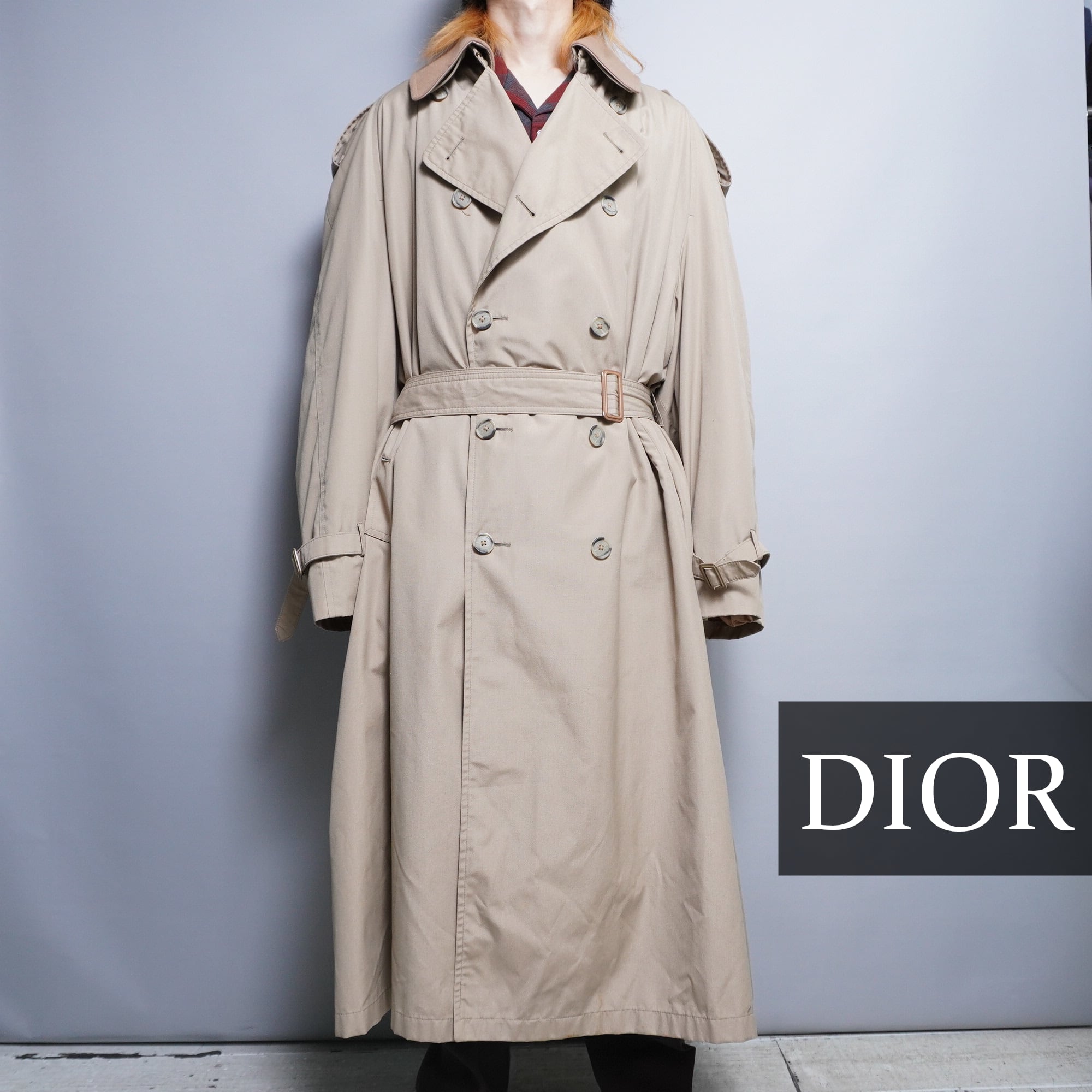 Chridtian Dior】ディオール 完品帯ライナー付きオーバーサイズ
