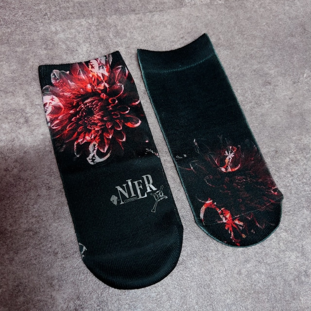 前後2WAY ORIGINAL SOCKS 【DAHLIA】