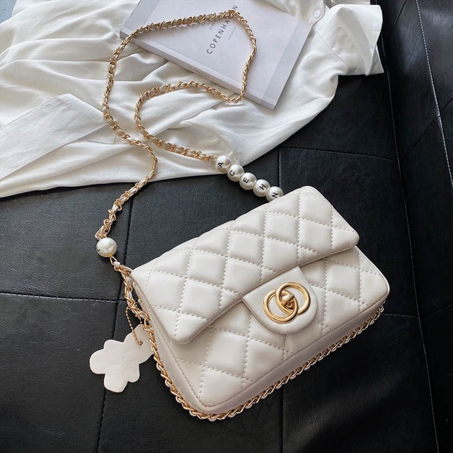 バッグ女性2020夏の新しい波インワイルドダイヤモンドチェーン小さな正方形のバッグネット赤ファッションショルダーメッセンジャーバッグ Tiancai_Wing_Bag1875267