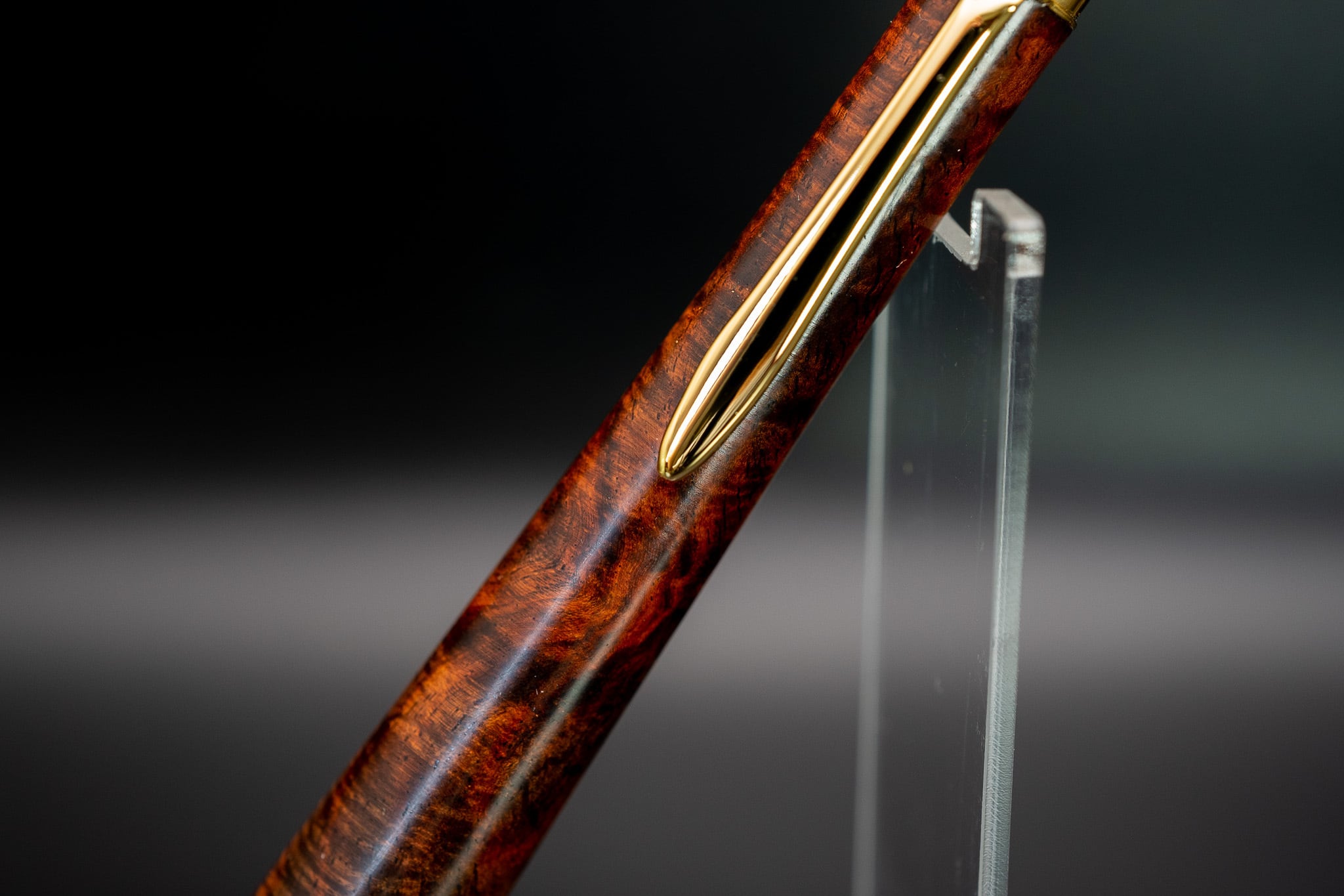 【21世紀最高峰の材】サイアミーズローズウッド マイクロカーリー 特上 gold MP