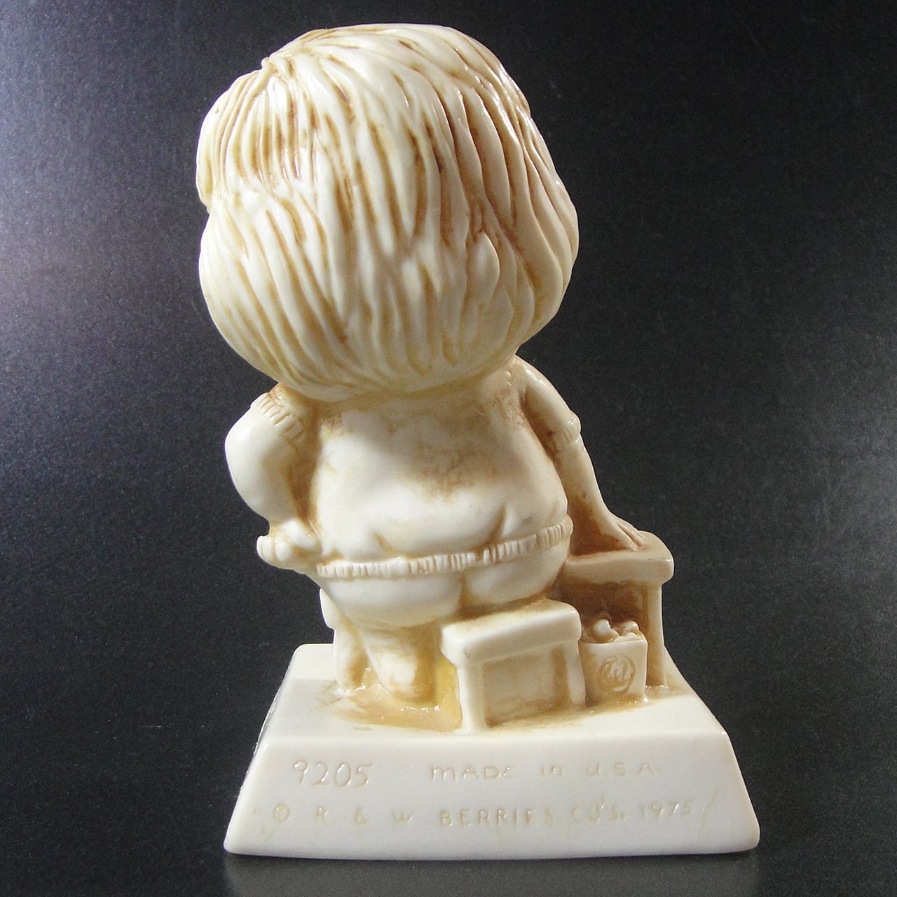 70'sアメリカ製R&W社 ヴィンテージ メッセージドール すごい奴 1975