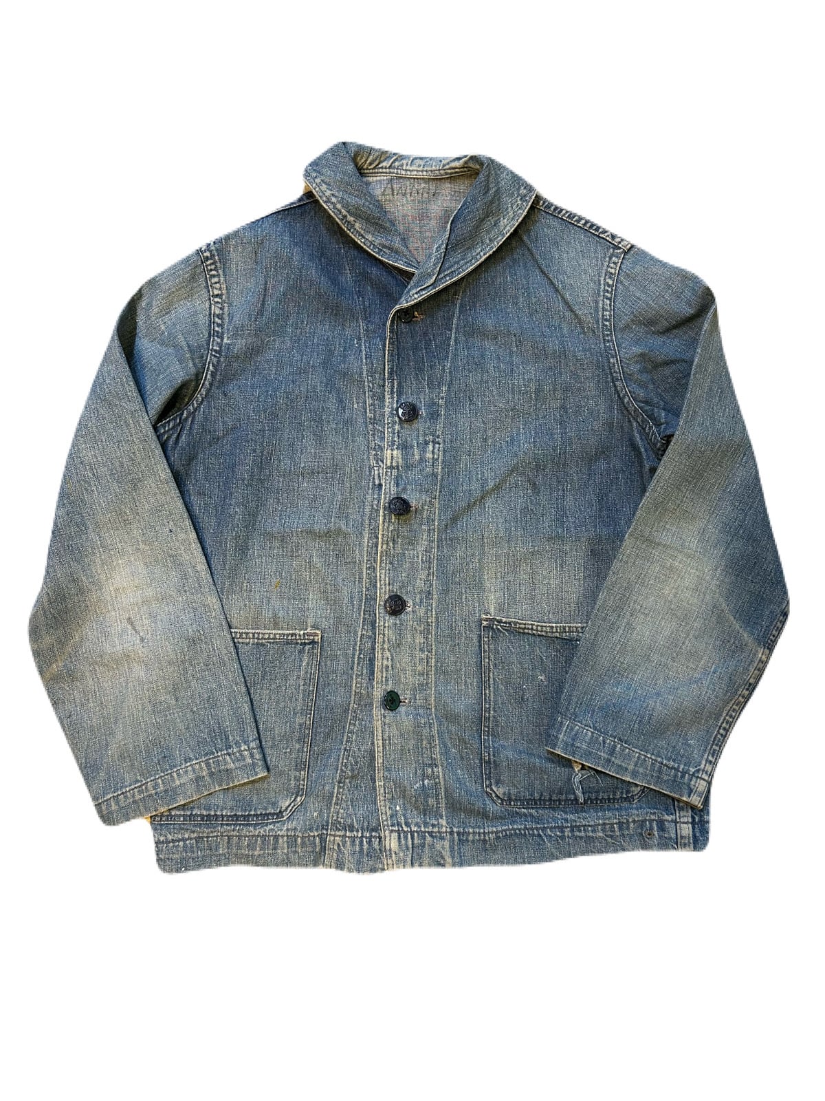 90s ナイスフェード Ralph Lauren デッキフックジャケット US.NAVY USN