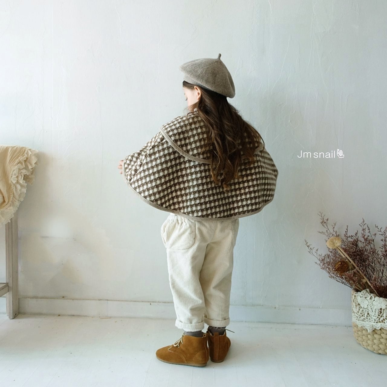 BURBERRY チェック柄ポンチョ キッズ BURBERRY バーバリー ノバ