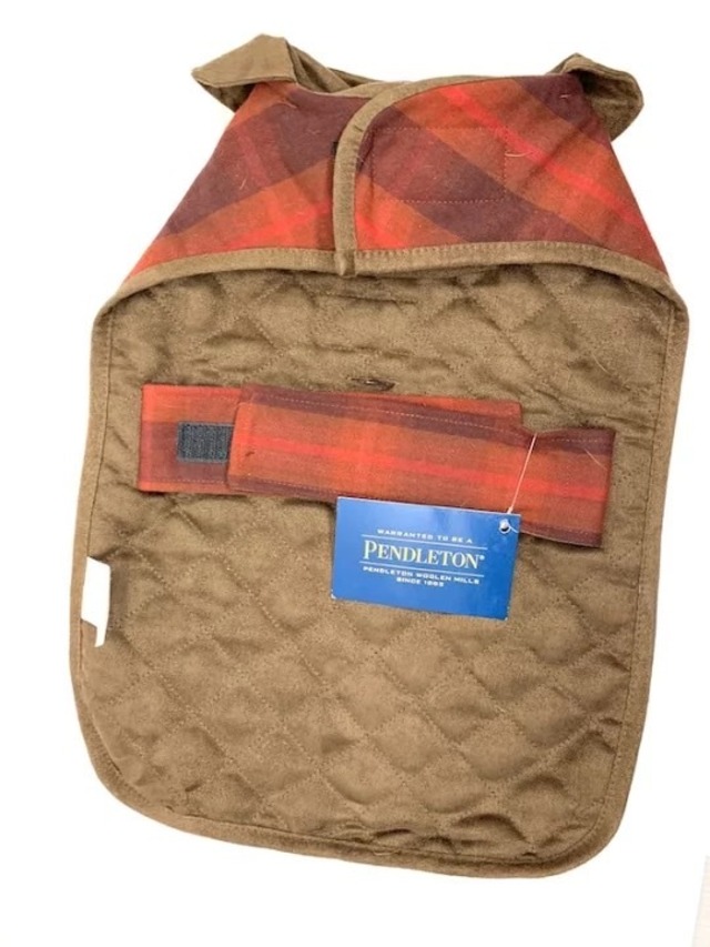 ペンドルトン 犬用コート Red Ombre XLサイズ PENDLETON Dog Coat XL / ドッグコート 冬服 犬服 寒さ対策
