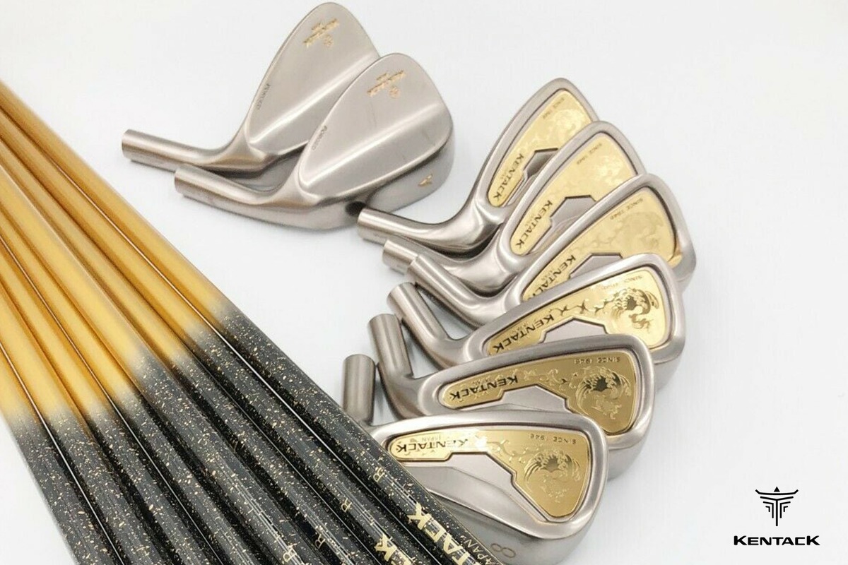 310 KENTACKJAPAN 中空鍛造アイアン8本セット（24Kフェニックスモデル 